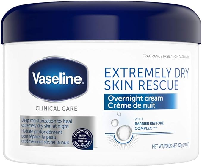 vaseline very dry skin