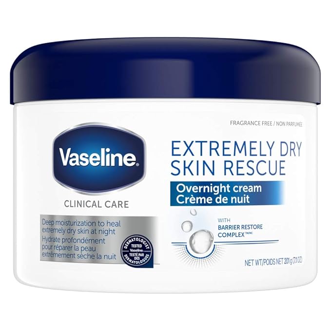 vaseline advanced strength dry skin rescue