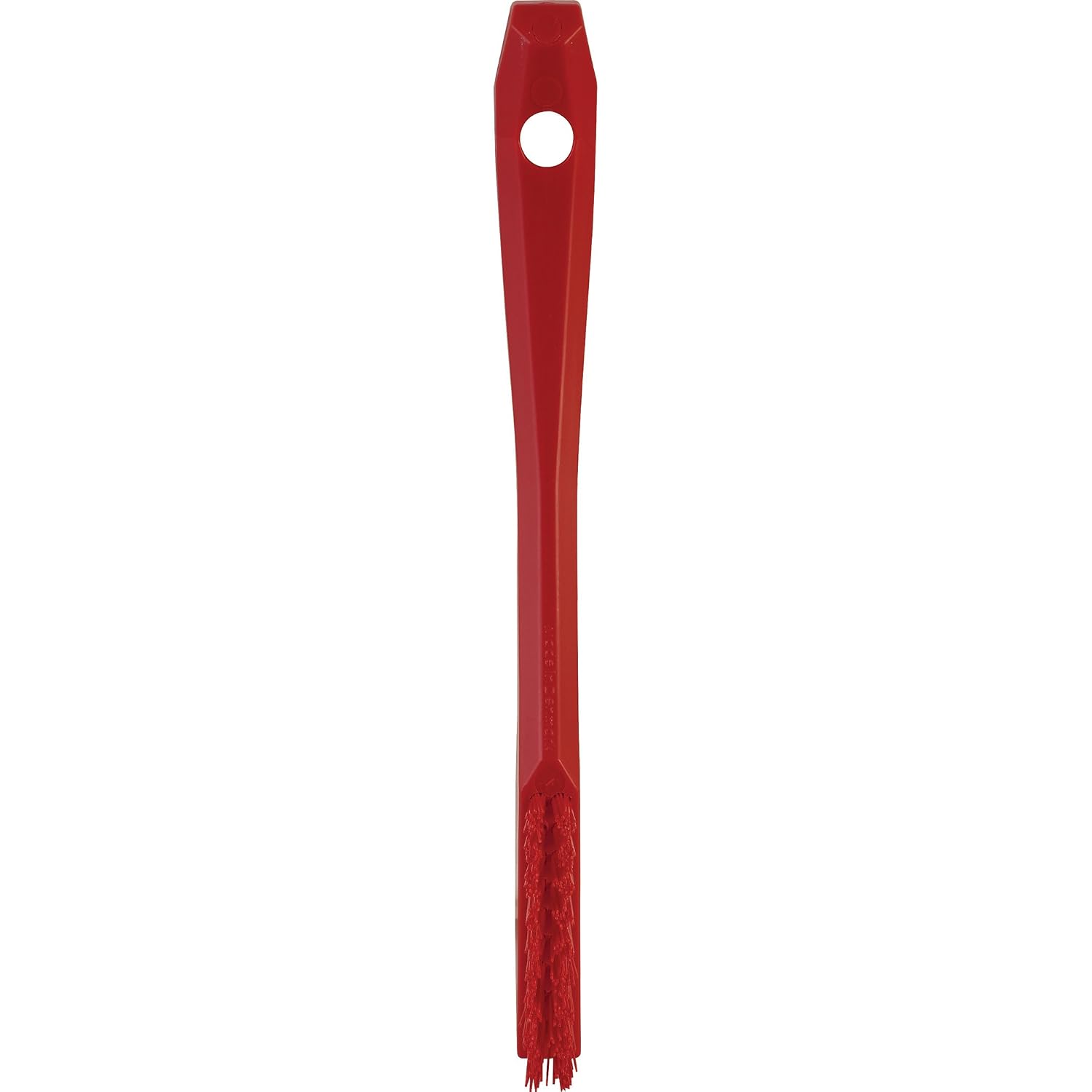 Vikan 44014 Very Hard Detail Brush, Red, 205mm Length, 20mm Width, 40mm Height - Image 5
