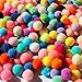 HEHALI 300pcs 1 inch Pom Poms Craft Assorted Colors for Hobby Supplies and Creative Craft DIY Material