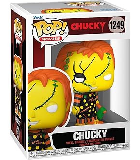 Funko Pop! Movies: Bride of Chucky-Chucky (Black Light)(Exc Funko Pop! Movies: Bride of Chucky-Chucky (Black Light)(Exc