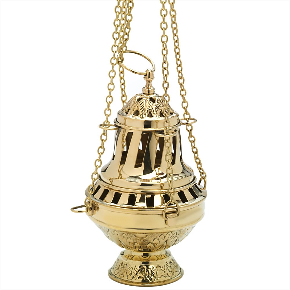 NKlaus Incense Burner Brass Handmade 2979