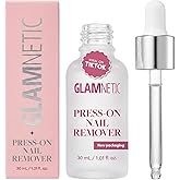Glamnetic Press On Nail Remover | Odorless, No Acetone, Gentle Press-On Nail Remover Serum for Fake Nails | 30 ml/1.01 fl. oz