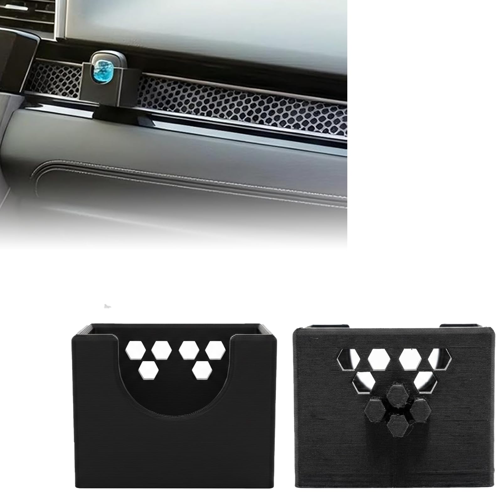 Photo 1 of 2-Pack Car Vent Air Freshener Adapter Compatible for Civic (2022-2025) &for CRV (2023-2026) - Mount for Honeycomb Mesh Grille - Fits for Febreze Car Air Fresheners with Blue Intensity Dial Only
