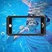 Waterproof Case for iPhone 6/6s [4.7-Inch Version], ALOFOX Clear Shockproof iPhone 6 Swimming Case-Retail Packaging Black+Transparent