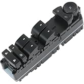 DICMIC Front Left Driver Side Master Power Window Switch Compatible with Chevrolet Avalanche Silverado Suburban Tahoe GMC Sierra Yukon Escalade Replace# DWS177, 1S15733, 15093439