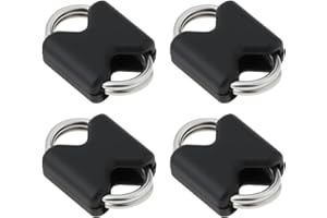 AS Axis Spindleon 4Pcs Camera Strap Oval Split Rings with Caps 15x10x5mm Compatible with Nikon Compatible with Canon