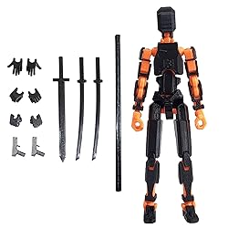 FoxVilla T13 Action Figure, Titan 13 3D Printed