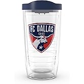 Tervis Classic Tritan 16OZ | MLS FC Dallas - Primary Logo | Made in America, BPA/PFAS Free, Keeps Drinks Hot or Cold