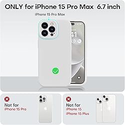 Vooii Compatible with iPhone 15 Pro Max
