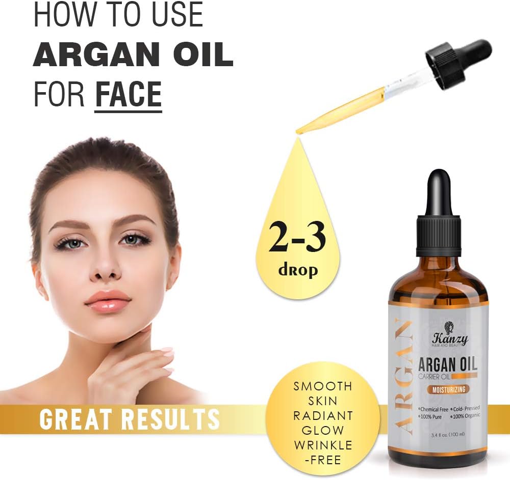 Kanzy Argan Oil 100% Pure Bottled in Morocco 100ml - Image 4