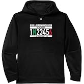 1N23456 Motorcycle Gear Shift Motorcyclist Performance Hoodie