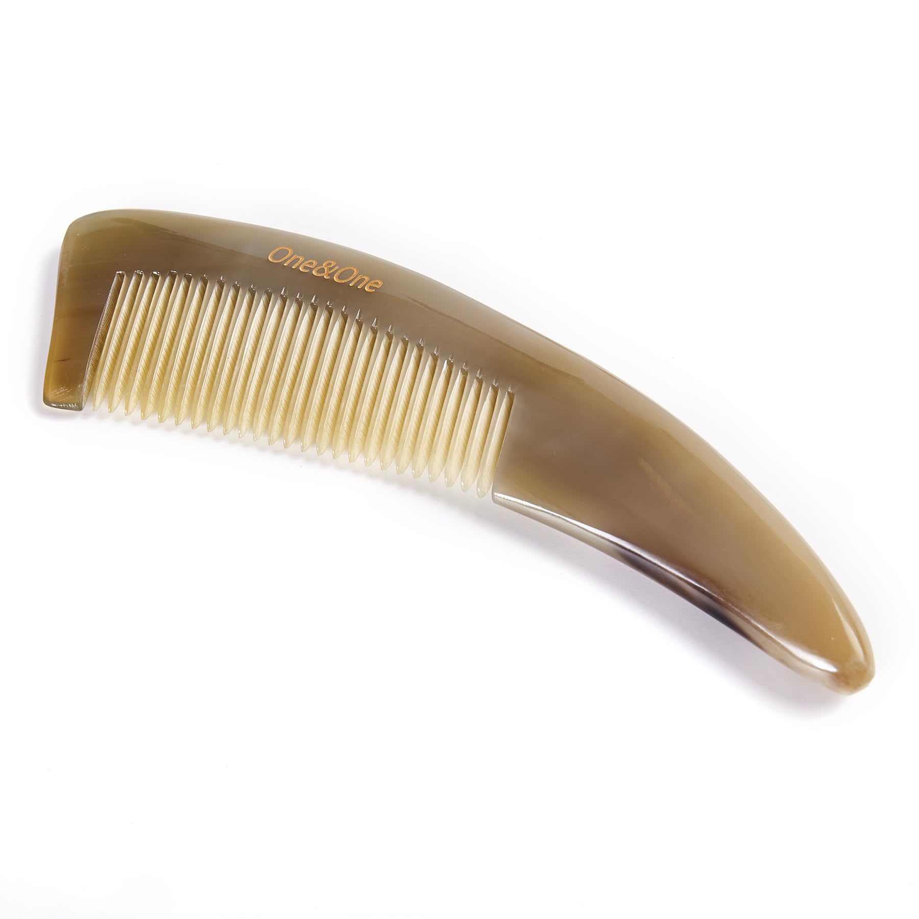 Photo 1 of One & One Natural Horn Combs for women, Fine Tooth Bone Comb, Horn Hair Comb For Men Women Mom Dad Wife Daughter, Mother Day's, Birthday