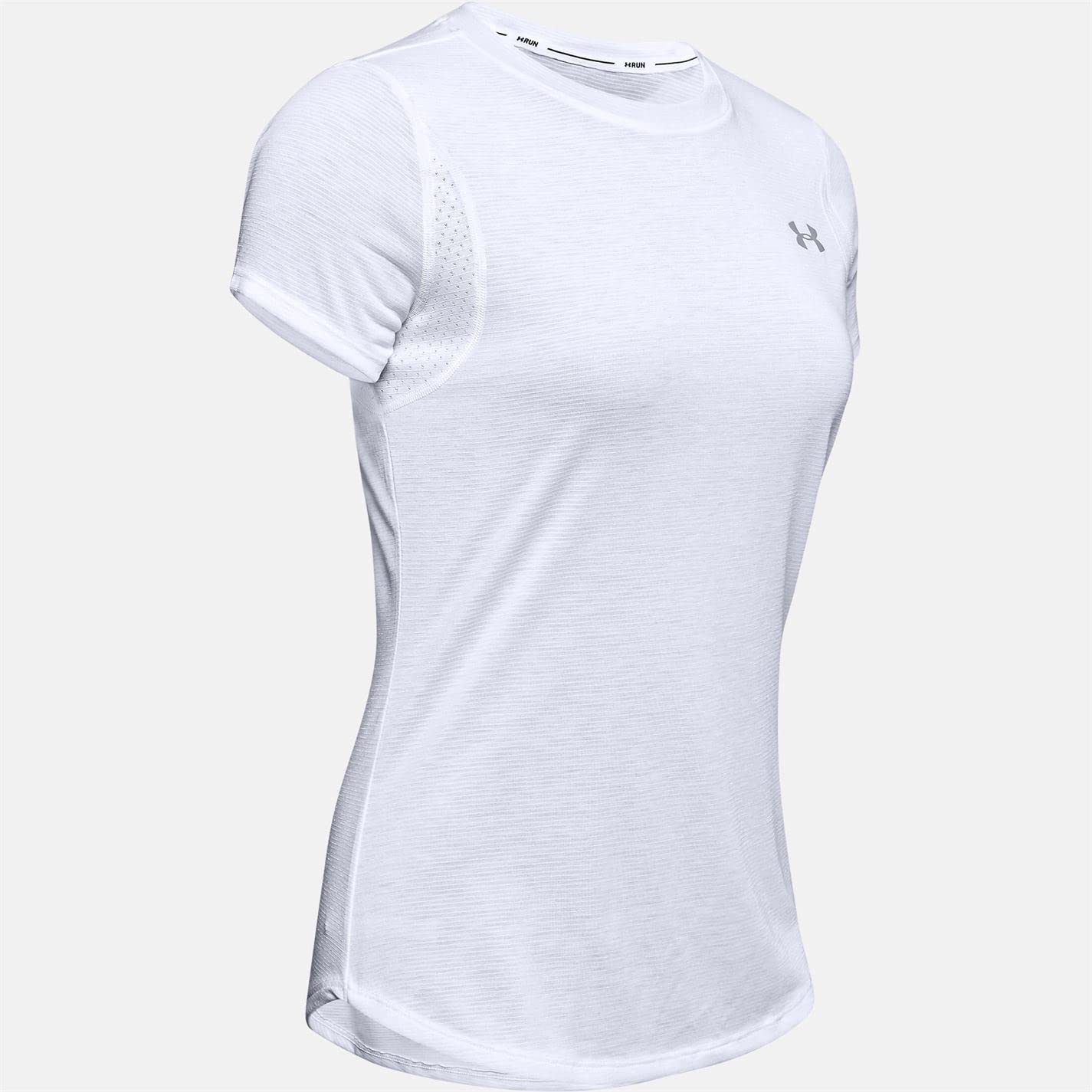 Under Armour Women UA Streaker 2.0, Women's T Shirt with Tight Cut, Cool and Breathable Running Apparel for Women