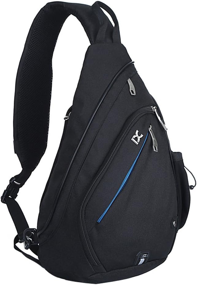 Pioneeryao Sling Bag Backpack 19'' Crossbody Backpack Shoulder Pack Sling Chest Bag