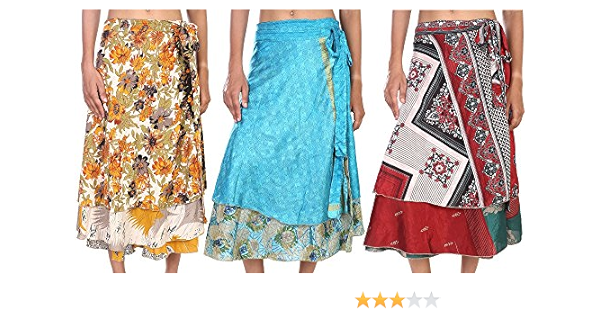 patterned indian skirt
