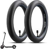Amitor (2 Pack) 10X2.125 Thicker Inner Tubes, Replacement Inner Tubes with Straight Valve Tube Compatible with Ninebot F30 F20 F25 F40 Scooter