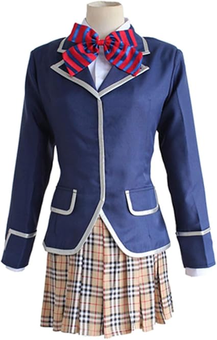 Amazon Marutuki 食戟のソーマ アニメ 漫画 コスプレ衣装 コート スカート リボン 3点セット 応援服 学生用 大人用 レディース 女性用 男性用 メンズ ハロウイン パーティー イベント 仮装 Xlサイズ コスプレ 仮装 通販