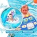 CHGeek Baby Pool Float, Shark-Shaped Infant Baby Pool Float with Canopy Inflatable Floatie Swim Ring for Kids Aged 9-36 Months (Shark Shape)