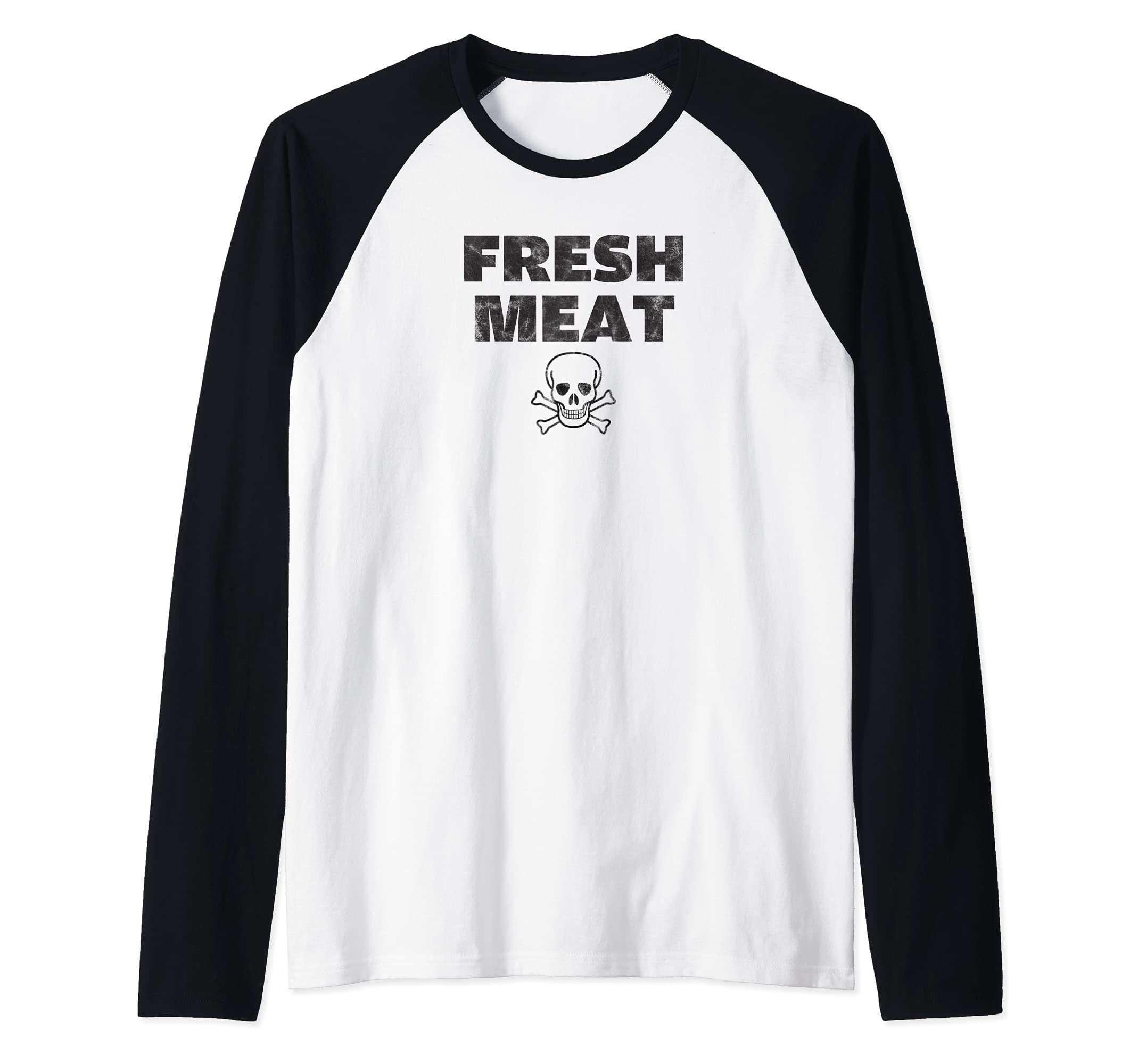 Roller Derby Fresh Meat Raglan Baseball Tee