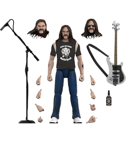 Amazon.com: Toynk Motorhead Lemmy Kilmister Deluxe Figure