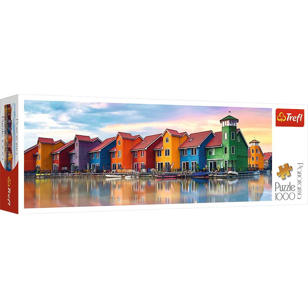 Mua Trefl Panorama Groningen, Netherlands 1000 Piece Jigsaw Puzzle Red ...