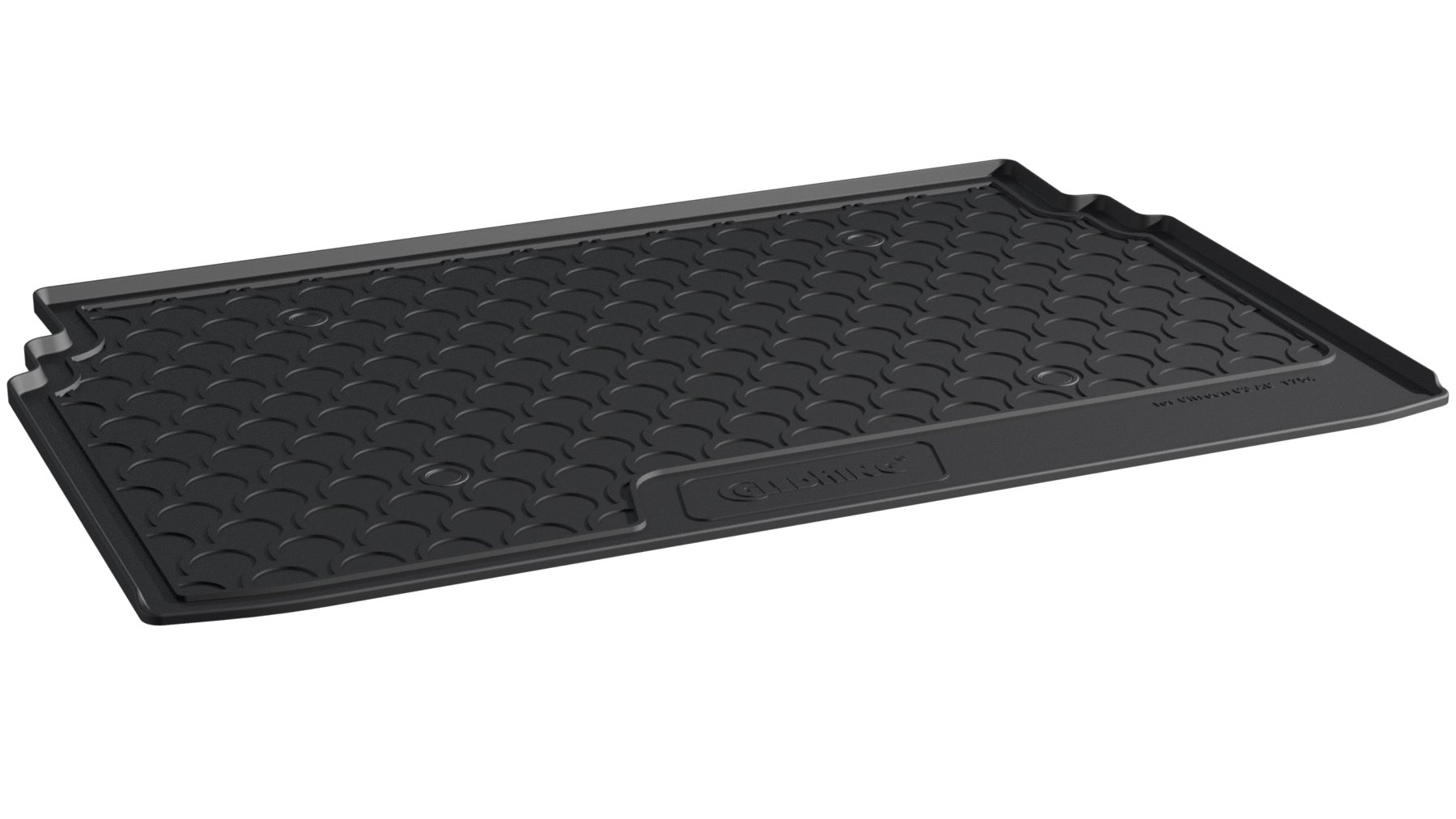 Gledring Rubbasol (Rubber) Boot Mat compatible with Citroën C3 Aircross 2017-2024 (Upper floor)