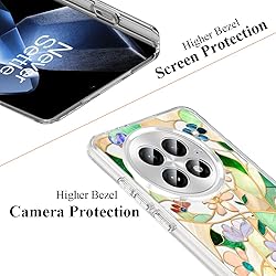 Unov Case Compatible with OnePlus 13R 5G Clear with