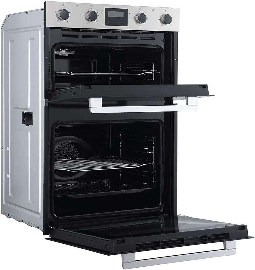 Russell Hobbs RH89DEO2002SS Stainless Steel 110L BuiltIn Electric Fan Double Oven Free 2 Year