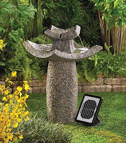 Amazon Com Solar Garden Fountain Indoor Outdoor Relaxation
