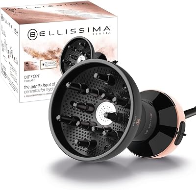 Bellissima Diffon Diffuser Hairdryer for Curly Hair 700W Ceramic