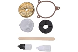 Deosdum Headlight Replacement Bronze Gear Kit, Fine Engineering Replacement for Chevy 1997 2004, with Waterproofing Design fo