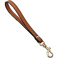 Allzedream Wristlet Strap Genuine Leather Keychain for Wallet Purse Clutch Cellphone Key Lanyard