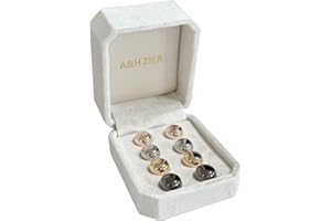 A&H ZIER 8 Pack Hijab Magnet Pinless Hijab Magnets No-Snag Hijab Pins for Muslin Women Strong Hijab Magnet Pins，Hijab Magnetic Pins for Scarf，Hijab Magnets (Shiny)