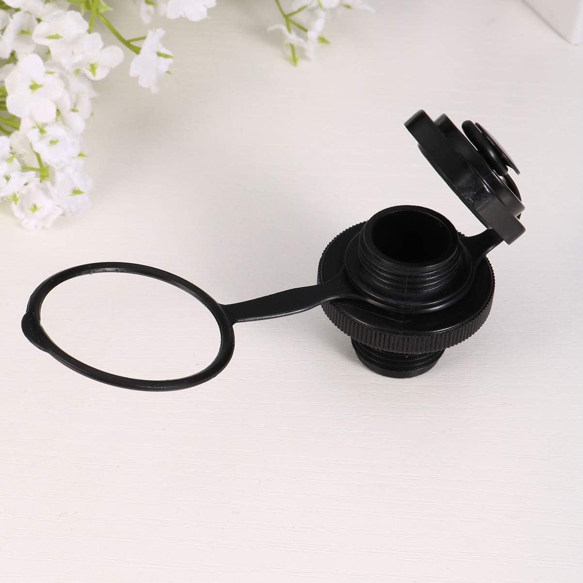 VORCOOL 4 PCS Kayak Replacement Valve Spiral Nozzle Boston Valve for