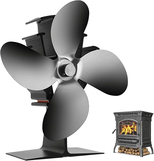 AFYH Ventilador de la Chimenea, Ventilador de Estufa de energía térmica