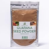 Herb To Body Guarana Seed Powder - Paullinia Cupana Wildcrafted, Fine Botanical Powder for Herbal Mixes, Smoothie Add Ins, 4oz