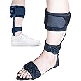 DouHeal AFO Foot Drop Brace, Comfortable, Perfect Posture, Medical Drop Foot Brace for Walking, Foot Drop Orthotic Brace for Women & Men (L, Left)