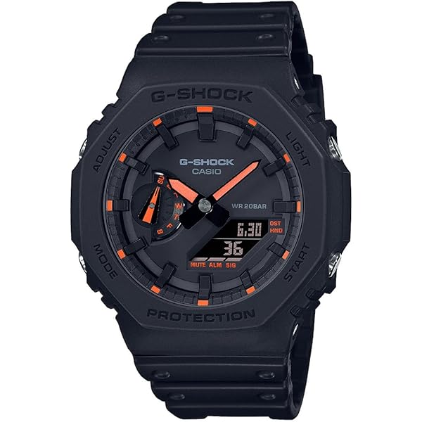 Amazon.com: G-Shock GA2100-1A3 Neon Accent Watch, Green : Clothing