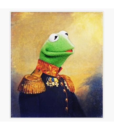 Amazon.com: Kermit Tying Up Those Shoes Sticker Vinyl Bumper