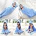 Baby Hooded Towel with Bear Ear- Soft and Thick 100% Cotton Bath Set for Girls, Boys, Infant ad Toddler, Good Choice for Baby Shower Gift (Blue)