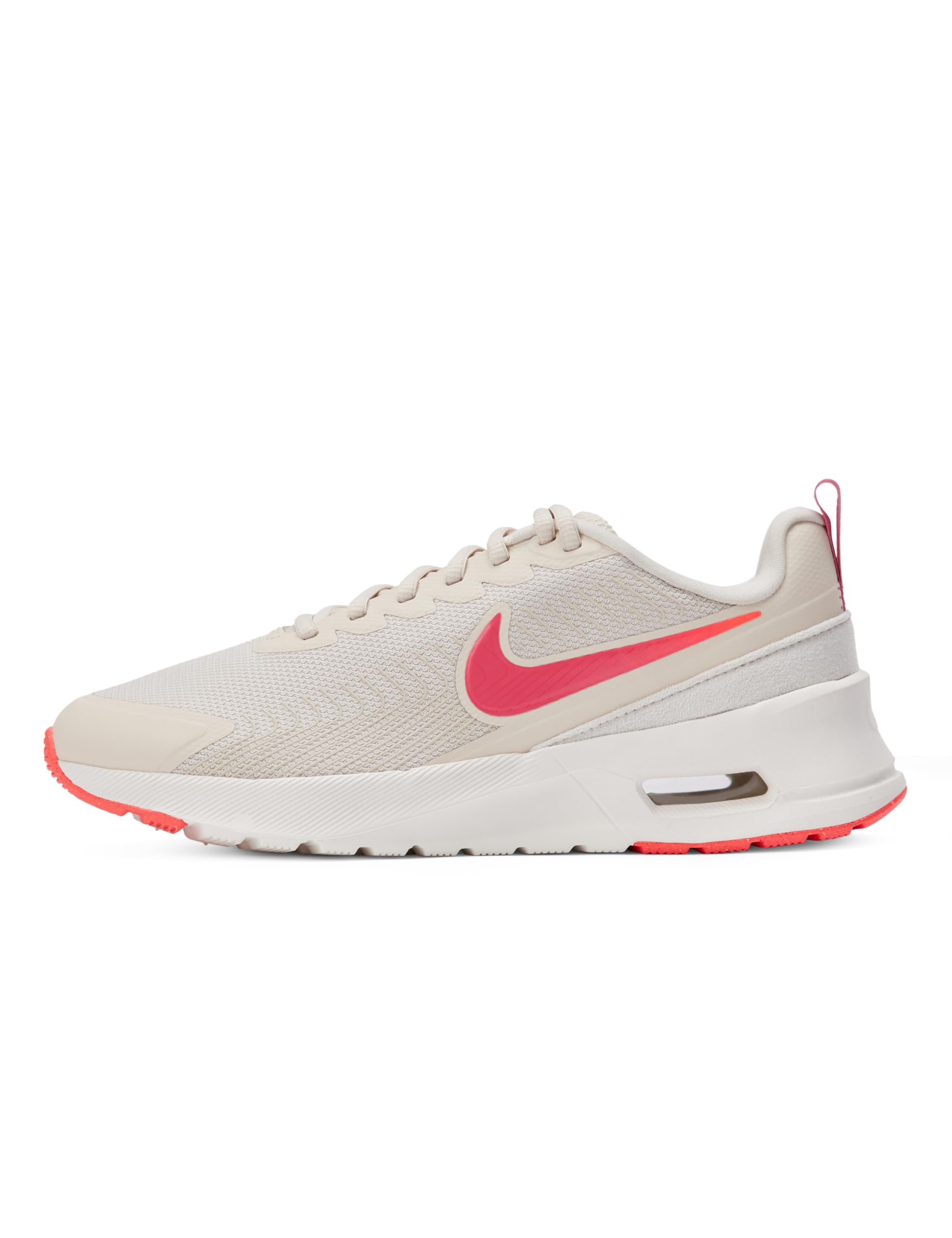 Nike Women's Air Max Nuaxis Lifestyle Shoes, Light Orewood Brown/Hot Lava-Peony-Sail, 8.5 Image