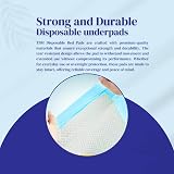 TBM 50 Disposable Incontinence Bed Pads 60 x 90 cm 50 Count view 3