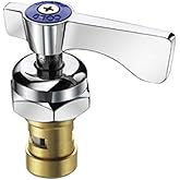 Krowne 21-308L Valve & Handle Repair Kit – Cold 1/4 Turn Ceramic Cartridge, Fits Royal Series Faucets & Pre-Rinse Units, Low Lead Compliant, Easy to Install