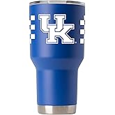 Gametime Sidekicks Kentucky 30oz Blue Tumbler - Officially Licensed, 18/8 Stainless Steel, Double-walled, Vacuum-insulated, UV LED Printed Logos, Sweatless, Stays Hot/Cold - 360 Wrap