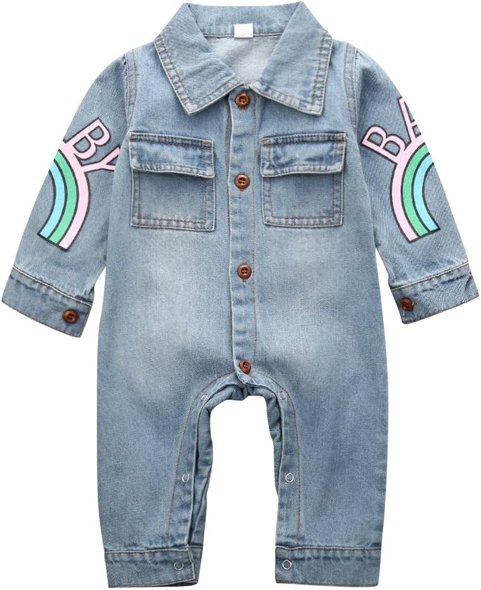 infant denim outfit