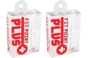 9DARTOUT 2-Pack of Fit Point Plus Replacement Dart Tips - White
