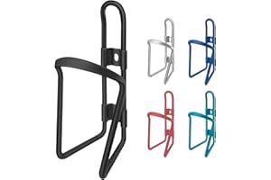 DELTA CYCLE & HOME Lightweight Bike Water Bottle Holder by Delta Cycle - Bottle Cage Holder Mount - Compatible with Any Standard Water Bottle - Easy Installation Quickly Mounts to Any Bike