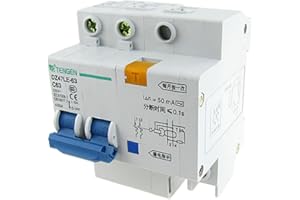 4000A Breaking Capacity 2P+N -Professional - Leakage Circuit Breaker AC 230V 63A