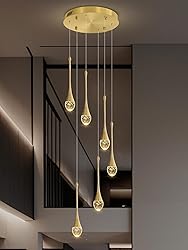 ykolupty H86 Pendant Lights Kitchen Island 6-Lights